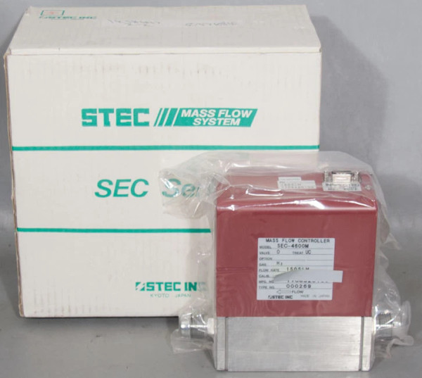 NEW Horiba-STEC SEC-4600M H2 150 SLM Mass Flow Controller MFC ASM SEC-4600MO-UC