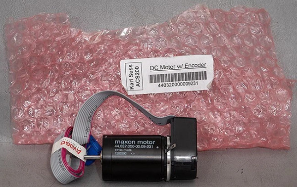 NEW Maxon 44.032.000-00.09-231 DC Motor w/Encoder, ,Karl Suss ACS 200