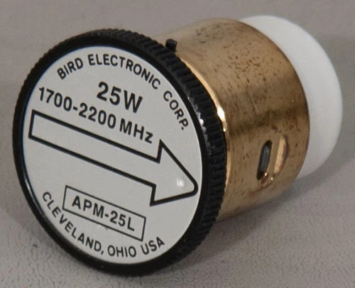 Bird APM-25L 25 W 1700-2200 MHz Wattmeter Element/Slug for APM-16
