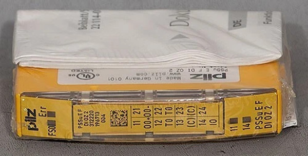 NEW Pilz PSSu E F DI OZ 2 312220 Safe Digital I/O Module NEW Pilz PSSu E F DI OZ 2 312220 Safe Digital I/O Module