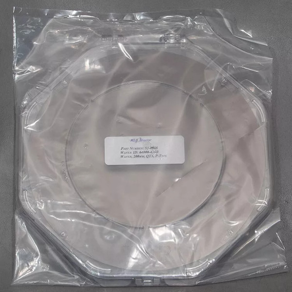 NEW KLA-Tencor PN:. 52-0946 Quantox 64000-425B QTX 200mm P-Type Test Wafer