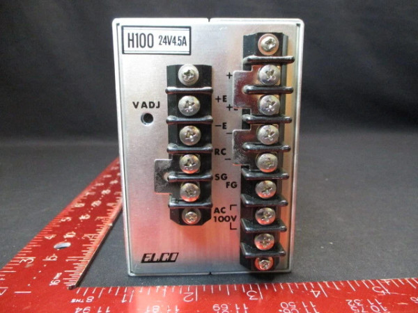 ELCO H100 SUPPLY, POWER 24V 4.5A SWITCH REG P100
