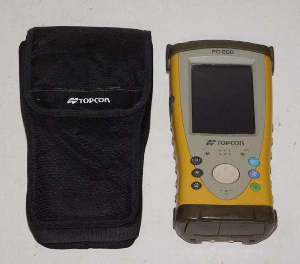 Topcon FC-200 Field Controller Total Station Data. Collector Windows CE Pro 5.0