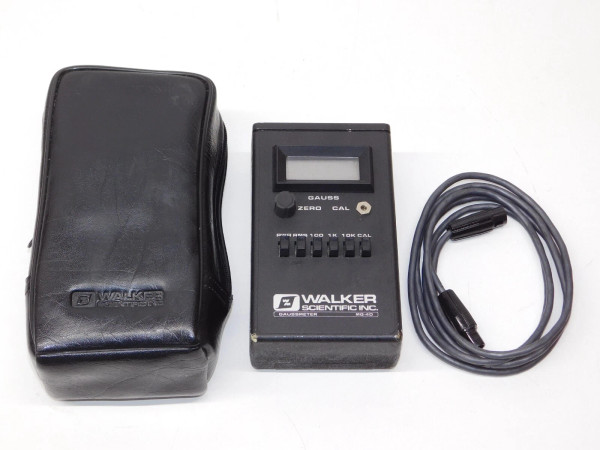 Walker Scientific MG-40 Portable Gaussmeter Digital Gauge. Test Tool Unit in Case