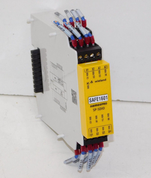 Wieland SP-SDIO Samospro Safety Controller SP-SDIO84-P1-K-A R1.190.0030.0 Module