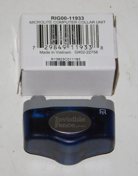 New Invisible Fence RIG00-11933 Dog Pet Shock Collar Microlite Training Device