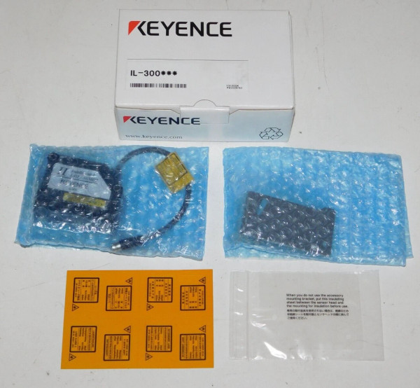 New Keyence IL-300 Intelligent L Laser Sensor Module Unit in Box Made in Japan New Keyence IL-300 Intelligent L Laser Sensor Module Unit in Box Made in Japan