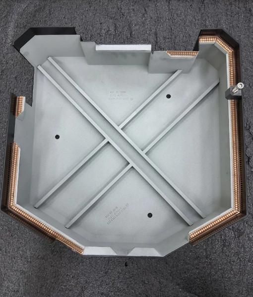 Applied Materials 0010-37741 (0040-09431). MOLDED COVER, PUMPING PLATE, TXZ AMAT