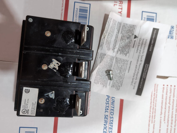 EATON CH KT3250T 250A USED TRIP UNIT EATON CH KT3250T 250A USED TRIP UNIT