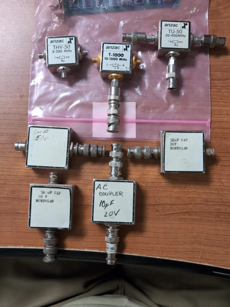 Anzac Coaxial Directional Couplers THV-50, T-1000, TU-50 Plus 4 Unbranded Coups.