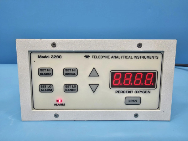 TELEDYNE ANALYTICAL INSTRUMENTS 3290 PERCENT OXYGEN ANALYSER