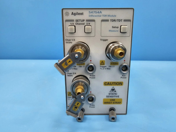 AGILENT 54754A 2CH, 18GHz Differential TDR Module.