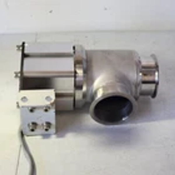 Benkan SCV YC686 High Vacuum NC Valve 3.5" KF/NW Stainless Steel Flanges