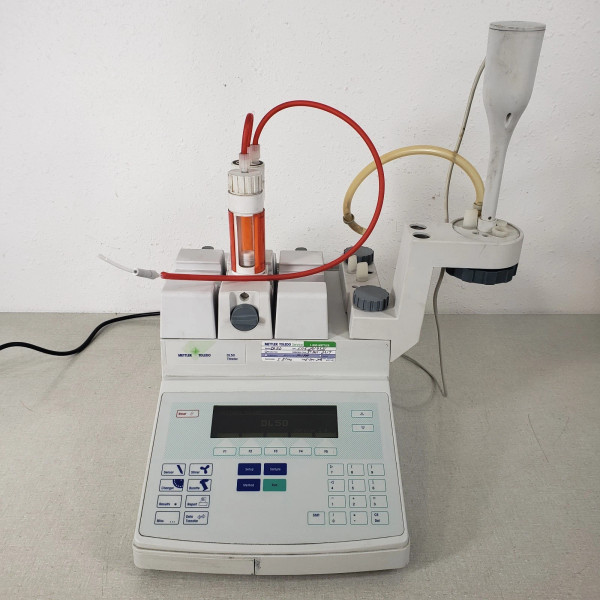 Mettler Toledo DL50 Graphix Titrator Solution Measurement w/ DL5X Extension Unit