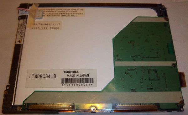 Toshiba LTM08C341B 8.4" SVGA TFT Industrial LCD Display Panel