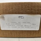 Vintage FCI GAMEWELL HSC/HSL Fire Alarm Surface Strobe 24VDC Red 134-35546 High