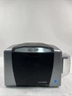 AS-IS HID Fargo DTC1000 Thermal Transfer Full Color ID Card Badge Printer USB
