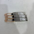 Lot Of 3 FTLC9551REPM Original Finisar 100GBASE-SR4 Q28-502 Optical Transceiver