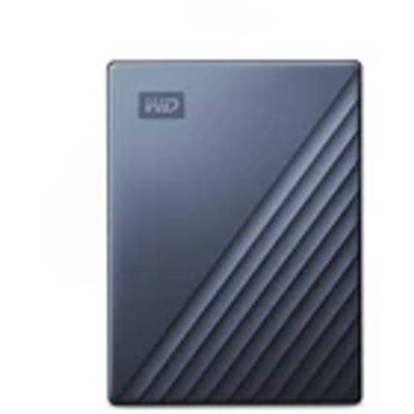 WD My Passport Ultra WDBFTM0050BBL 5 TB Portable Hard Drive External Blue Deskto