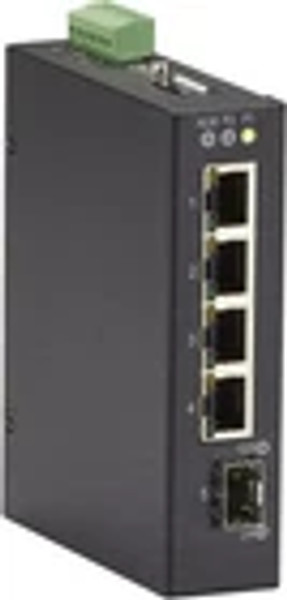 Black Box Industrial Gigabit Ethernet Switch Extreme Temperature 5Port LIG401A