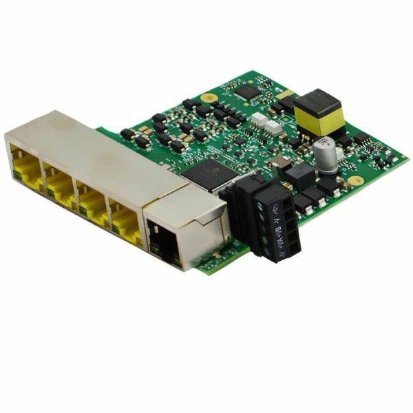 Brainboxes Embedded Industrial 5 Port PoE+ Gigabit Ethernet Switch SW135