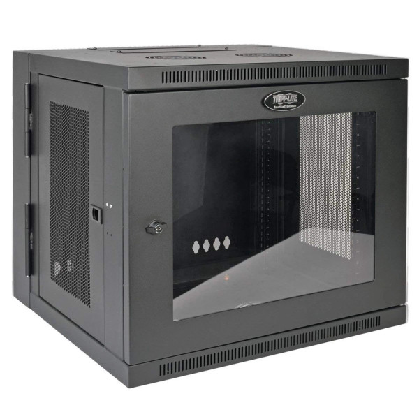 Tripp Lite SmartRack 10U SwitchDepth Rack Enclosure Cabinet with Clear Window