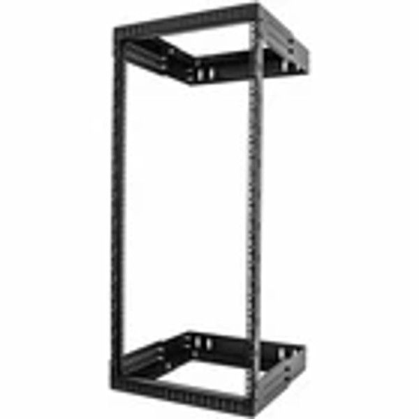 StarTech 24U 19 Wall Mount Network Rack Adjustable Depth 1220 Open Frame
