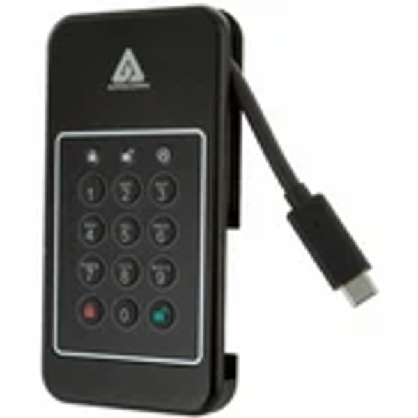 Apricorn Aegis NVX 1 TB Portable Rugged Solid State Drive External TAA Compliant