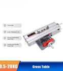 Cross Multifunctional Workbench Table Drilling Drill Stand Sliding Table