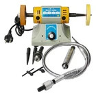 TM2 Jewelry Rock Polishing Grinding Buffer Machine Electric Bench Lathe 350W Y