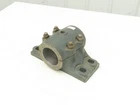 Link Belt 21355 BABB Unit 3716 Babbitted Plain Sleeve Bearing 4 Bolt Cap