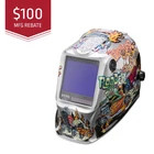 Lincoln Viking 3350 Hot Rodders Welding Helmet K44404  100 Rebate