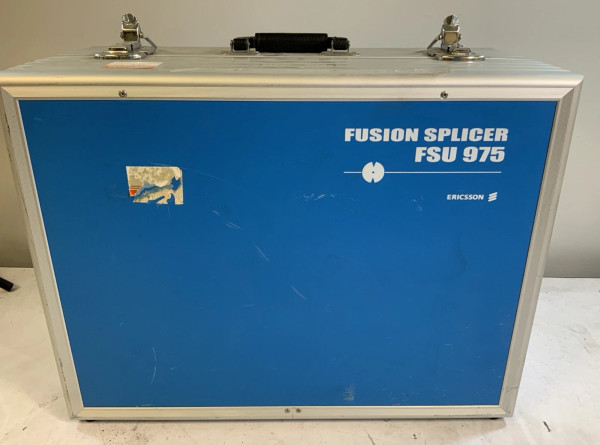 Ericsson FSU 975 Fusion Splicer w/ Power Supply & Hard Case NS-J3C