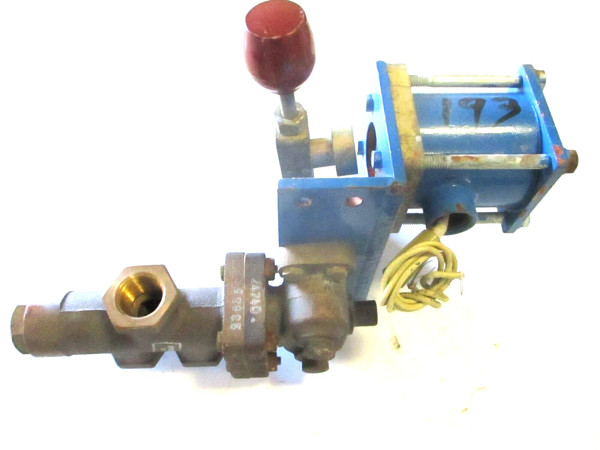 R.G. LAURENCE Series 3400 3-Way 3/4" Manually Reset Rotary Shaft Solenoid Valve (New – Open boxNew)