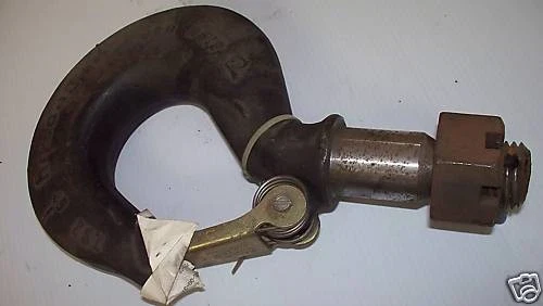 PH HOIST HOOK W SAFETY LATCH 308F1147F1 NEW
