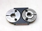 Precision Gages M22x256g Go PD 8005  NotGo PD 7939 Thread Ring Gage Set