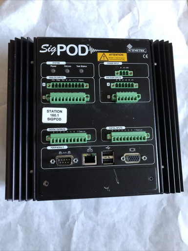 Sentinel Sigpod SCIEMETRIC 1202 MFG,24VDC SIGPOD MODEL 1202 SIGPOD ANALYSIS TOOL,ER ...