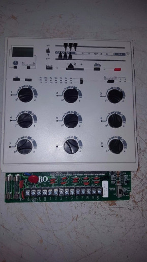 Toro Irrigation Water Timer Control Panel, 91-1401 REV F, PCB 91-1298 ...