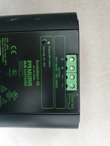 MURR EVOLUTION+40 85644 360-520VAC 24V/40ADC - 28V/34ADC POWER SUPPLY