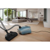 Miele Guard L1 Canister Vacuum in Nordic Blue living area