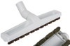 14-inch Deluxe Hard Floor Brush with Wheels - White