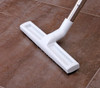 14-inch Deluxe Hard Floor Brush with Wheels - White