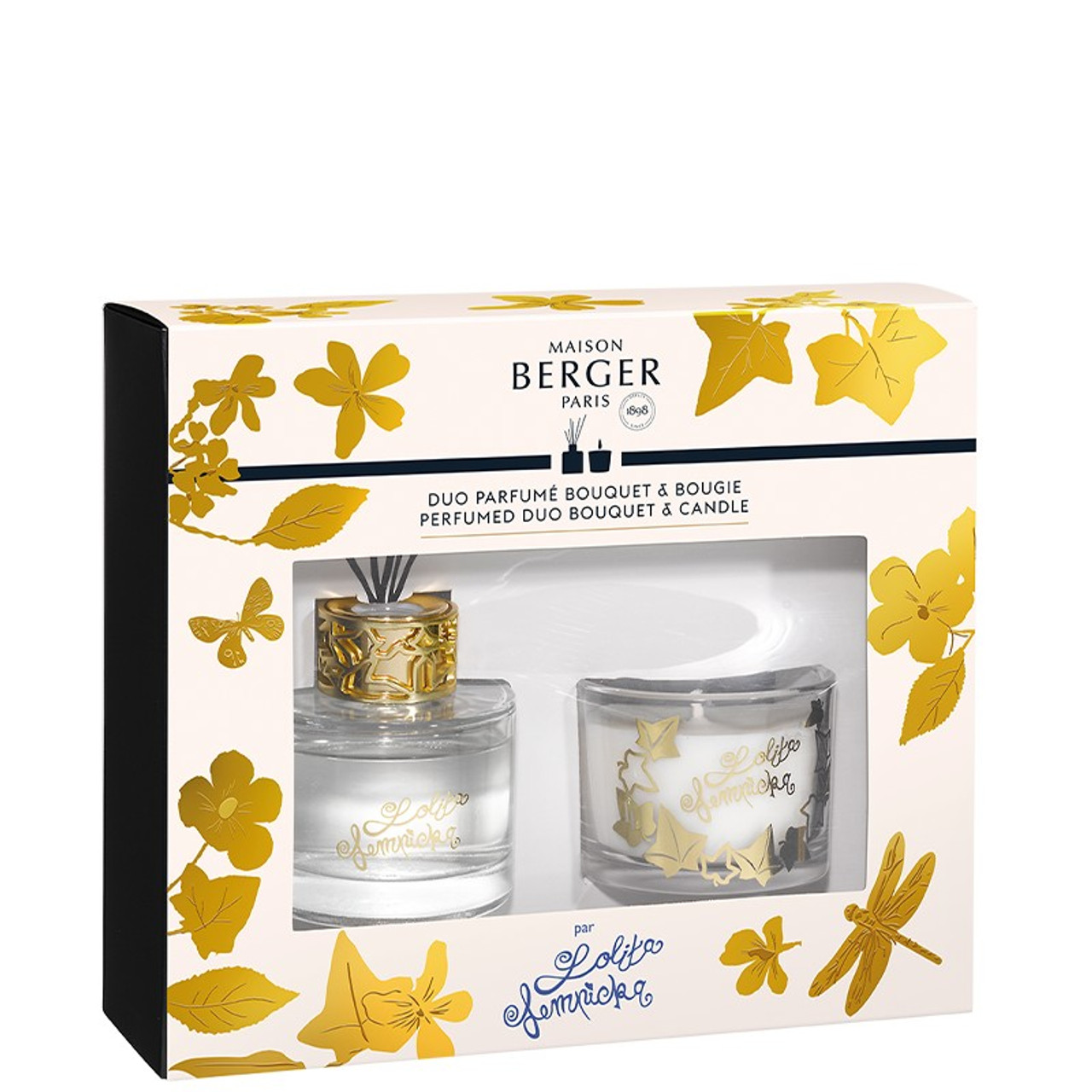 Maison Berger Lolita Lempicka - Set (diff/80ml + candle/80g)