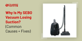 Why Is My SEBO Vacuum Losing Suction? (Common Causes + Fixes)