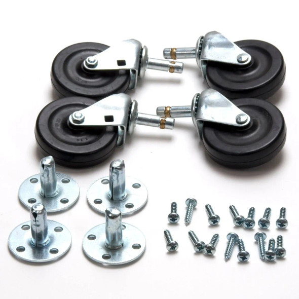 Tornado Powr-Flite Caster kit for PDF5 Axial Fan, Includes 4 casters