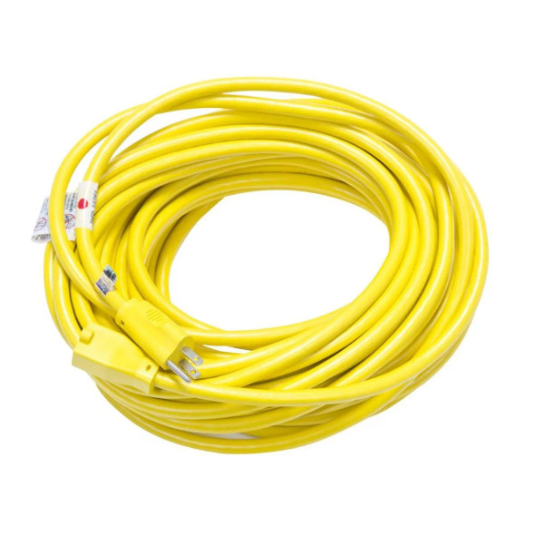 Tornado Extension Cord - 75 foot Yellow 12/3 SJTW