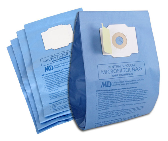 5-Pack Microfilter Bag Small