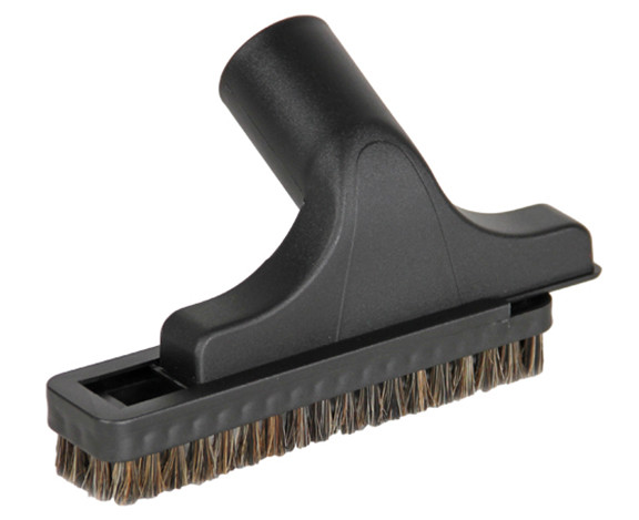 6-inch Upholstery Tool with Brush Strip - Black