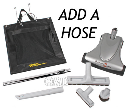 TurboCat Zoom Central Vacuum Attachment Air Kit - NO HOSE