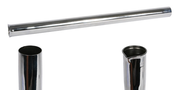 19-inch Central Vacuum Chrome Extension Tube Wand